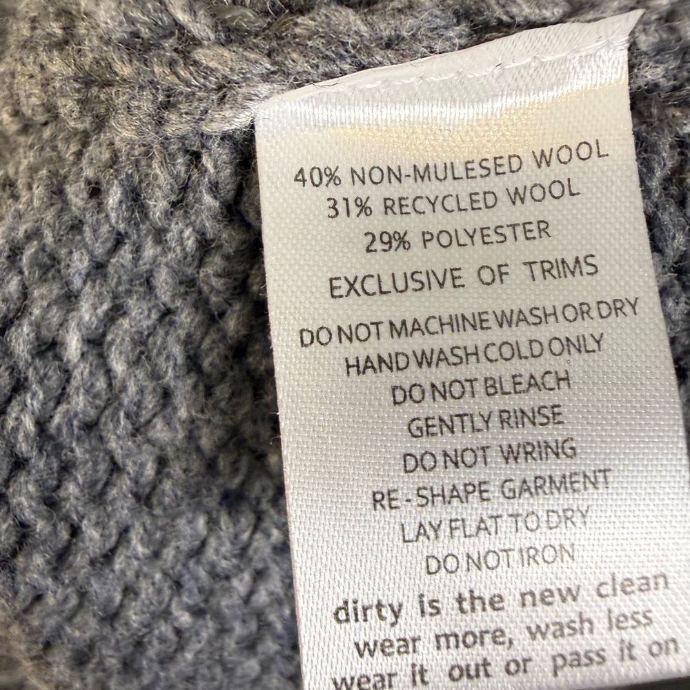 Toad&Co womens cable knit cardigan sweater - Picture 5 of 8